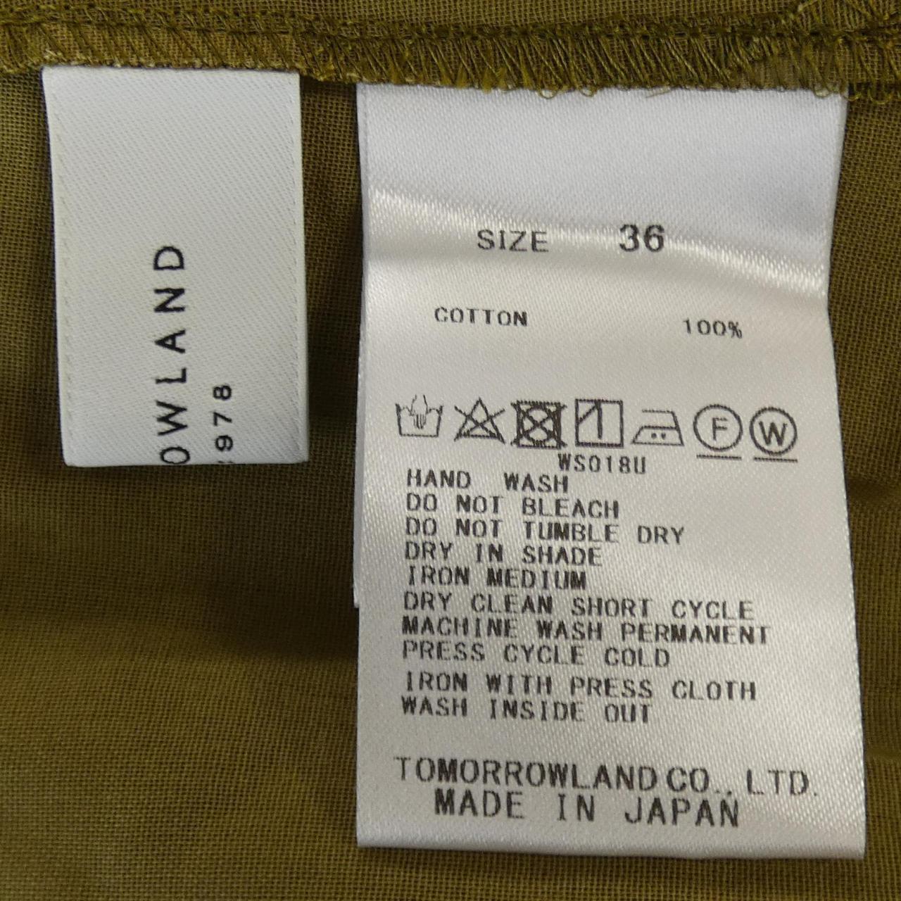 トゥモローランド シャツ