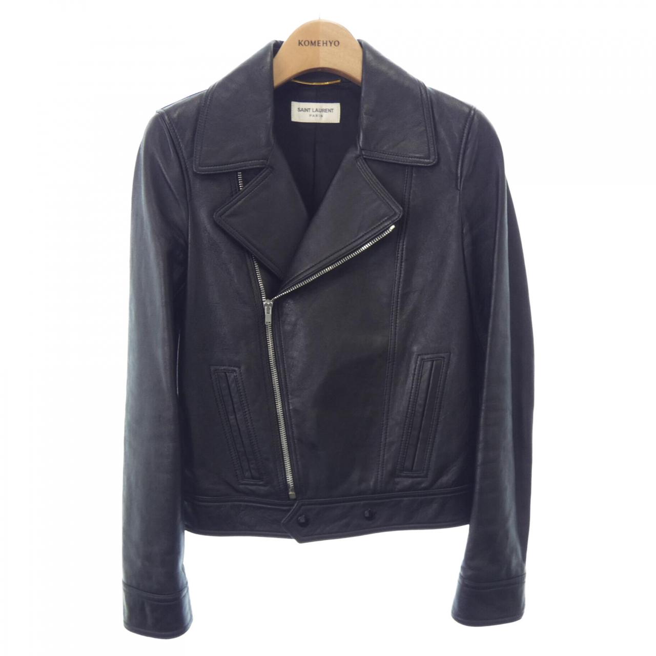サンローラン 396453 Y5KQ2 ラムレザー ジャケット