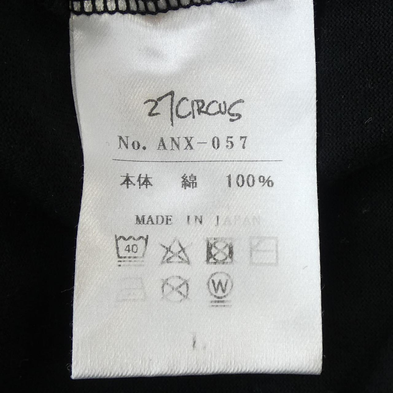 27CIRCUS コットンTシャツ