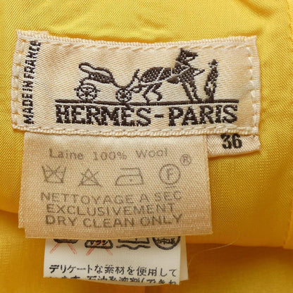 エルメス ウールアセテートスカート