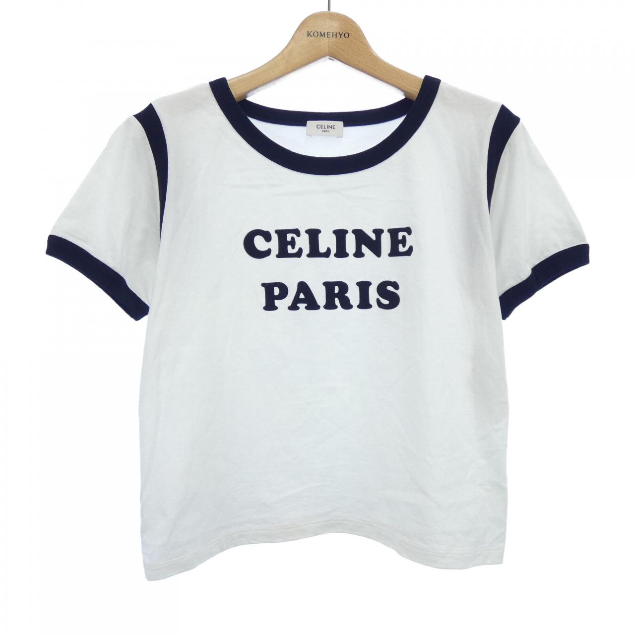セリーヌ コットンTシャツ