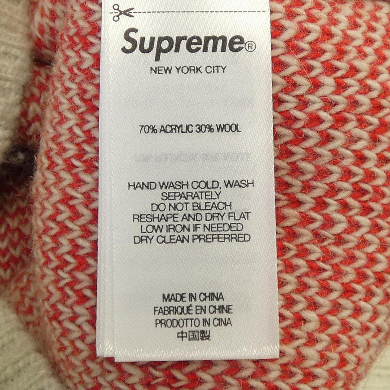 Supreme バック ストライプ セーター ニット