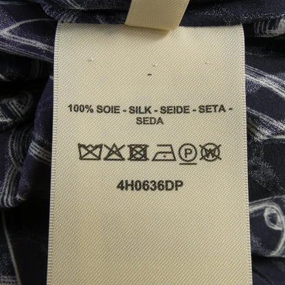 エルメス 4H0636DPツイルレーヌ シルクワンピース