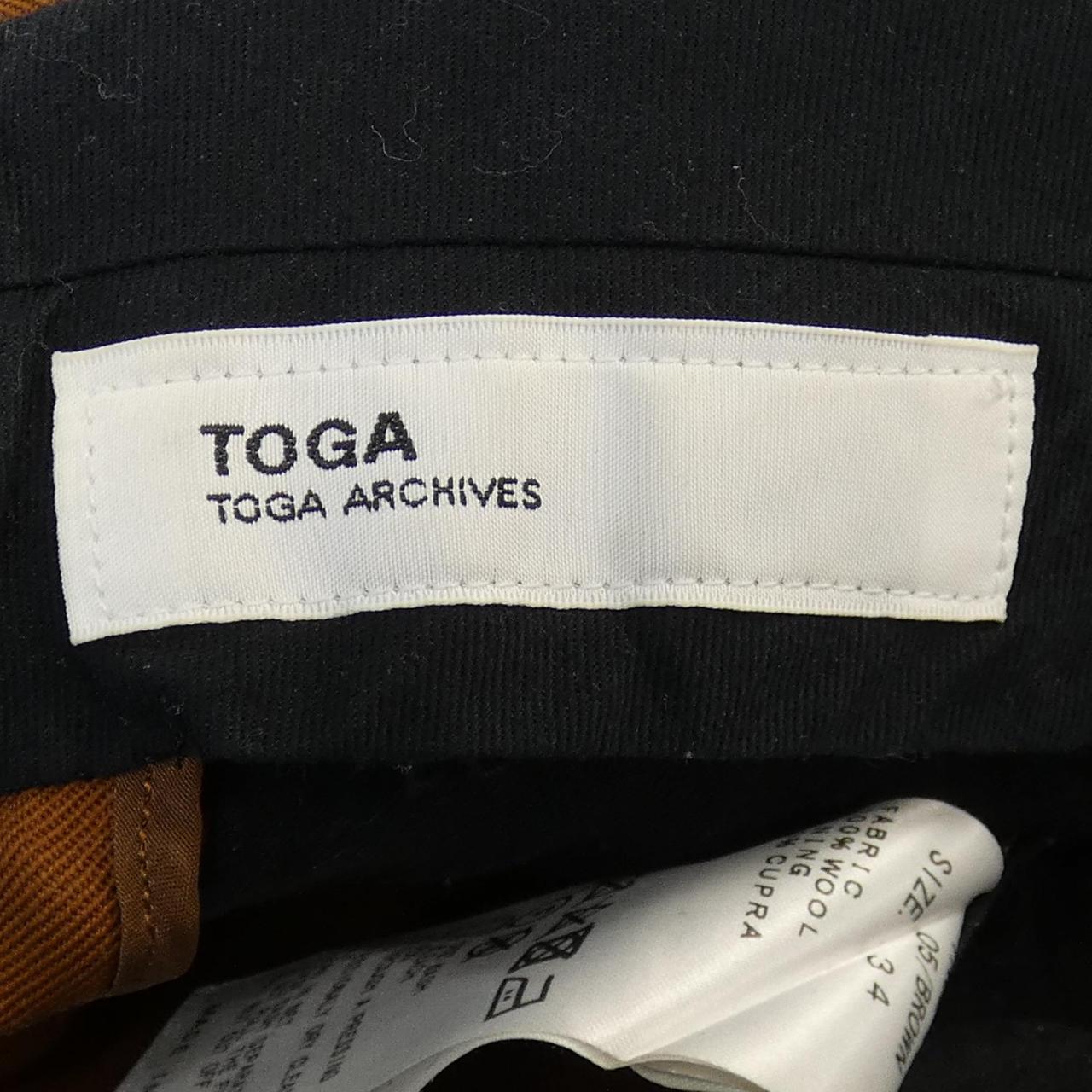 トーガ パンツ