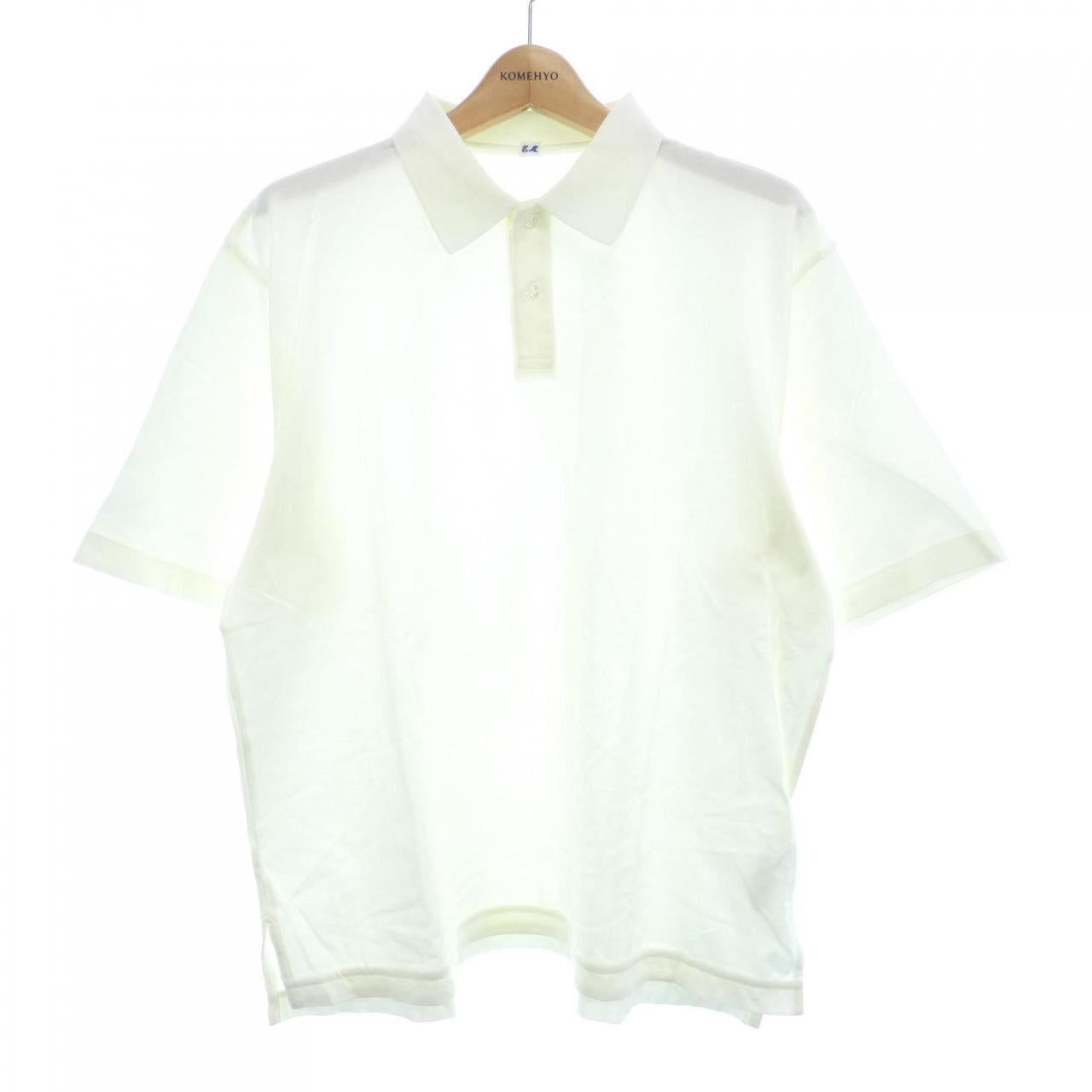 ETS.MATERIAUX コットンポロシャツ