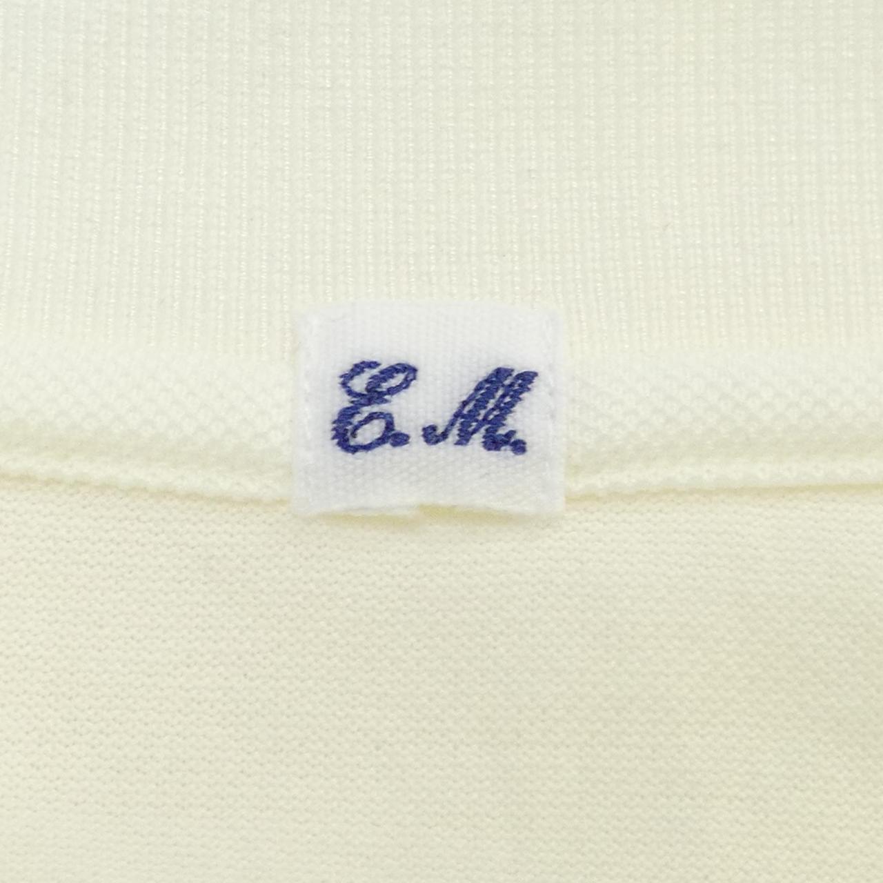 ETS.MATERIAUX コットンポロシャツ