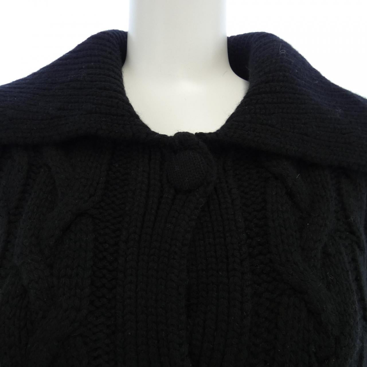 ブロックコレクション カシミヤ混ロングカーディガン