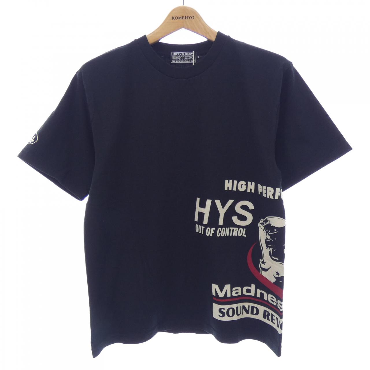 ヒステリックグラマー コットンTシャツ