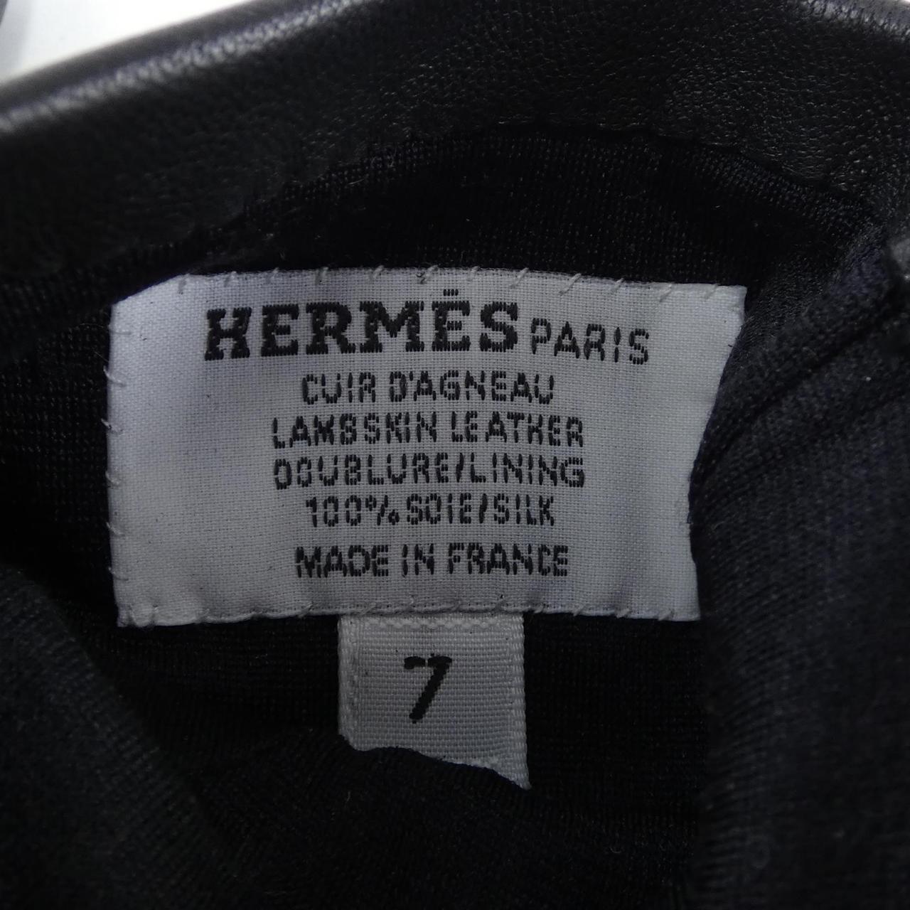 エルメス GLOVE レザー グローブ