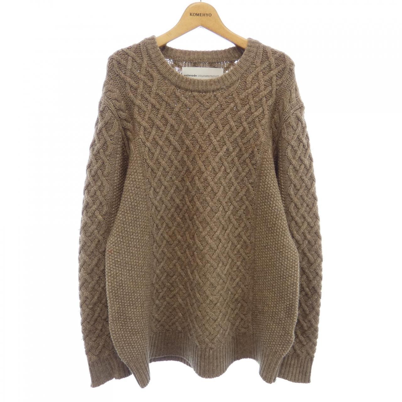 walenode カシミヤ混ニット