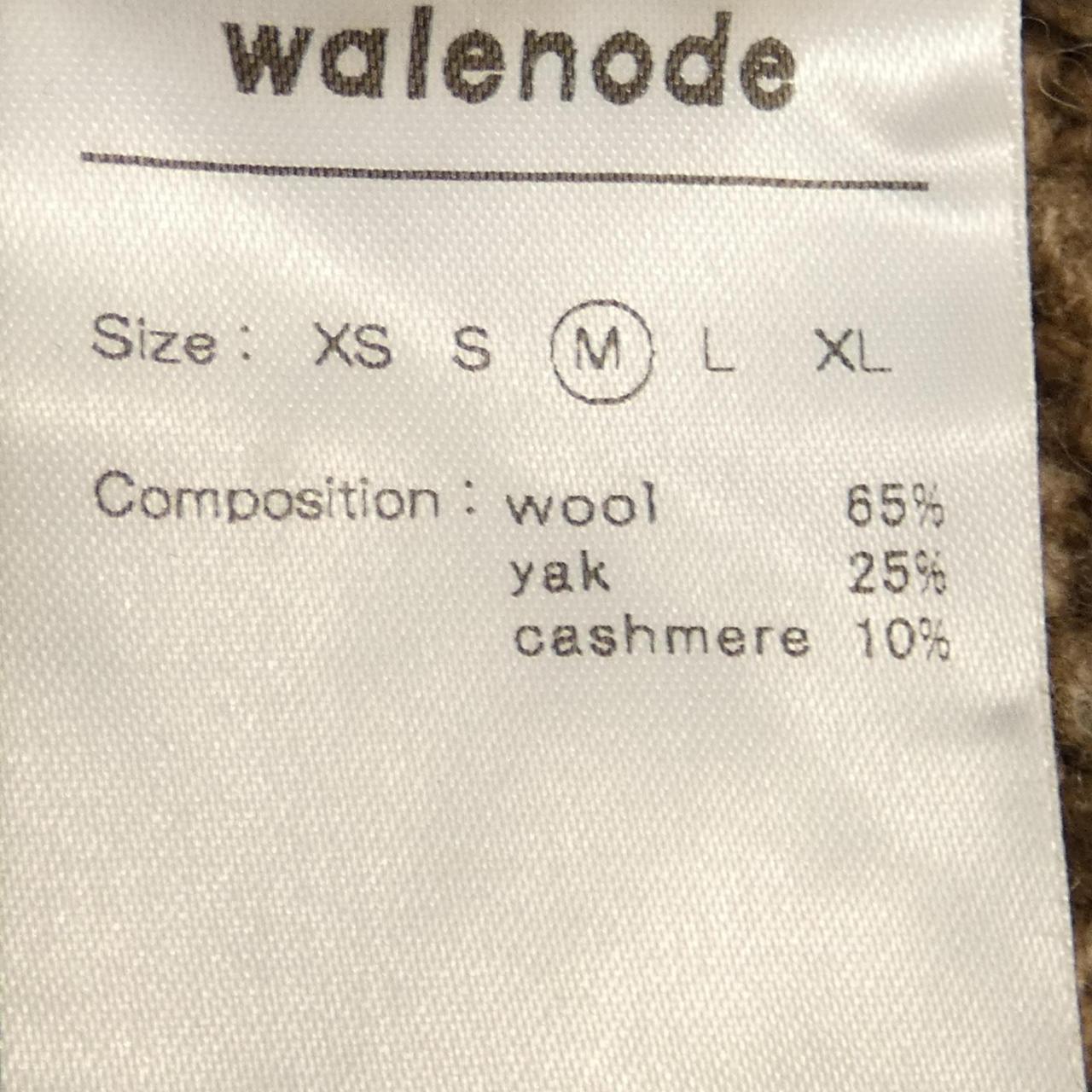 walenode カシミヤ混ニット