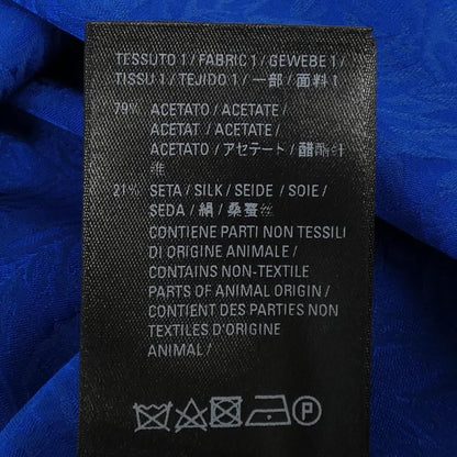 バレンシアガ シルク混シャツ