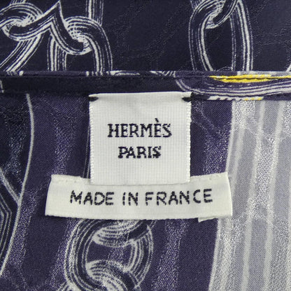 エルメス 4H0561DP シルク100% ワンピース 34