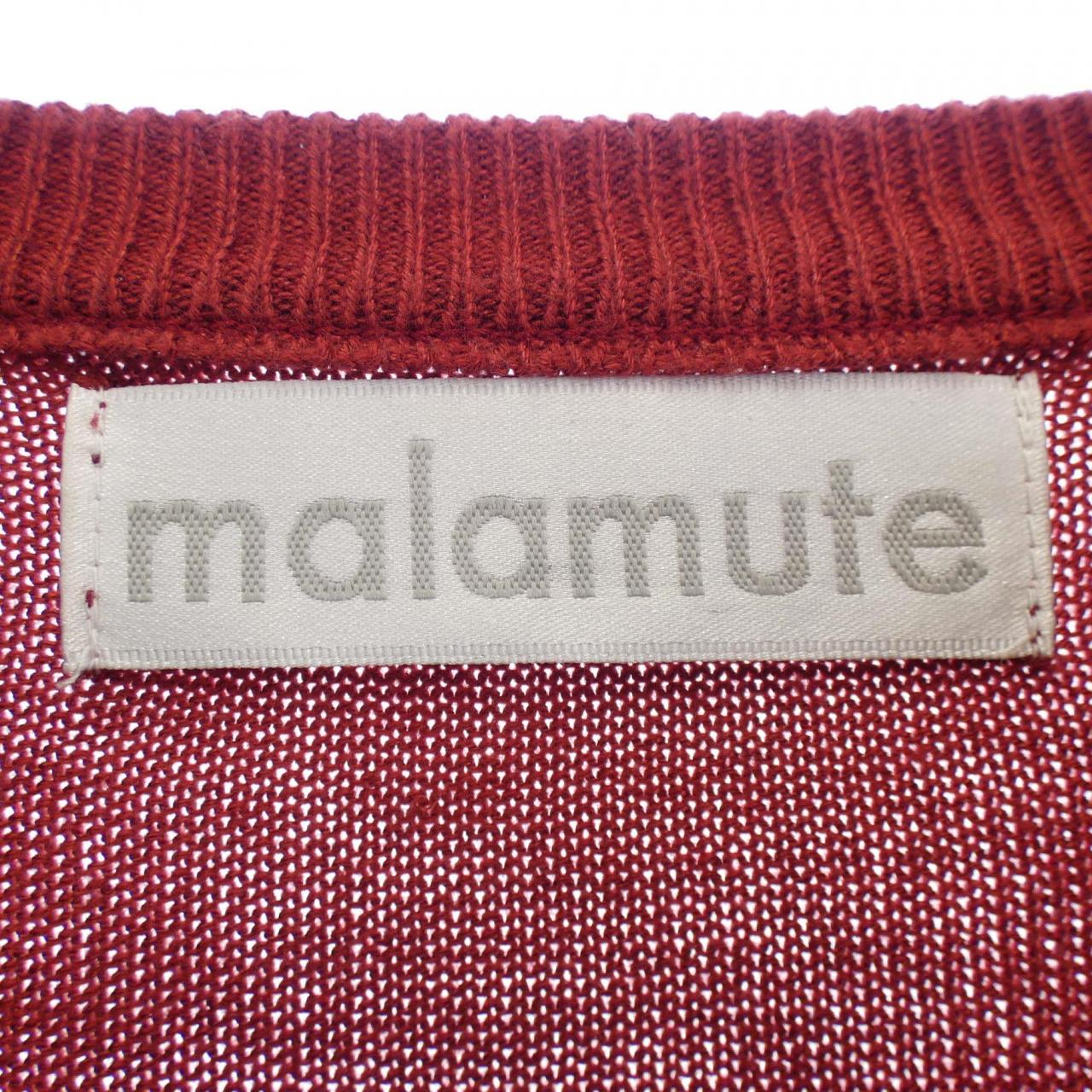 MALAMUTE シルク混ニット