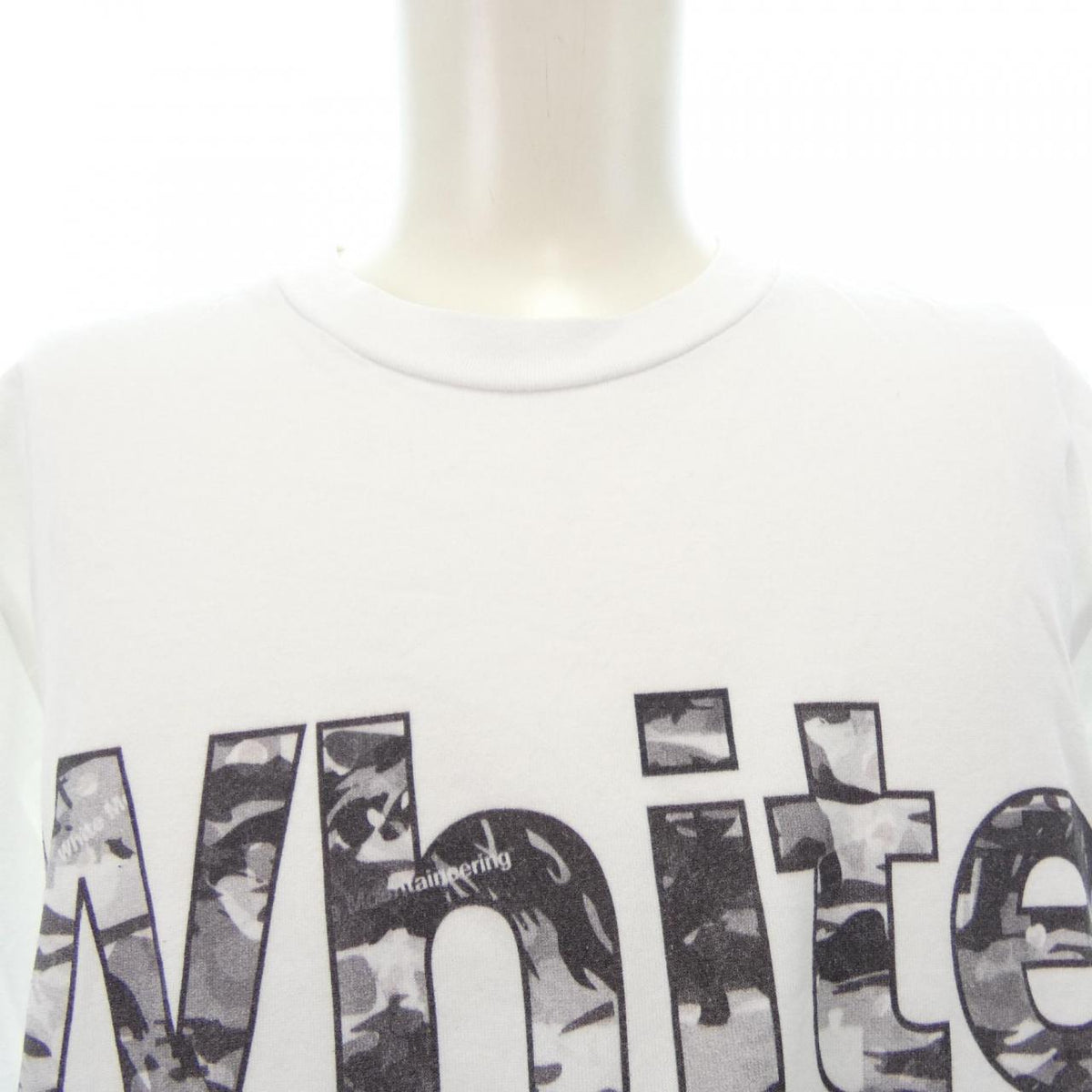 ホワイトマウンテニアリング コットンTシャツ