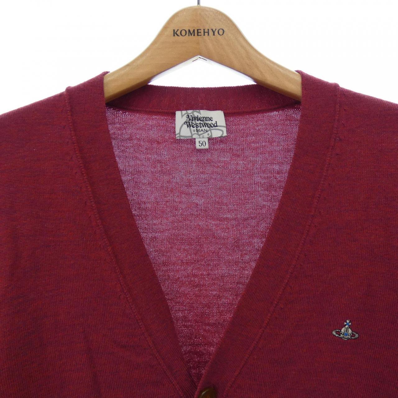 ヴィヴィアン ウエストウッド MAN ウール カーディガン