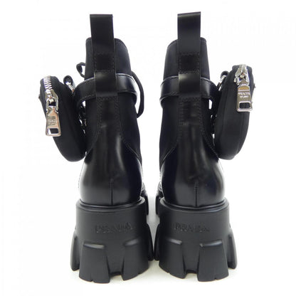 プラダ 1T255M RE-NYLON レザー ブーツ