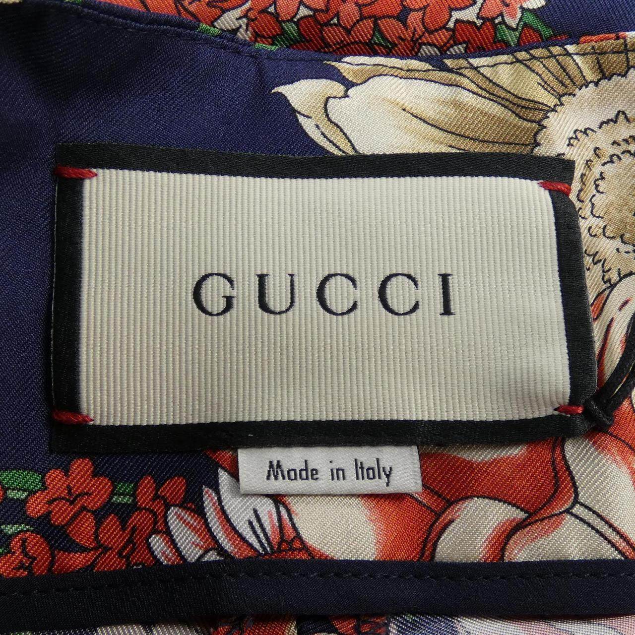 グッチ シルクパンツ