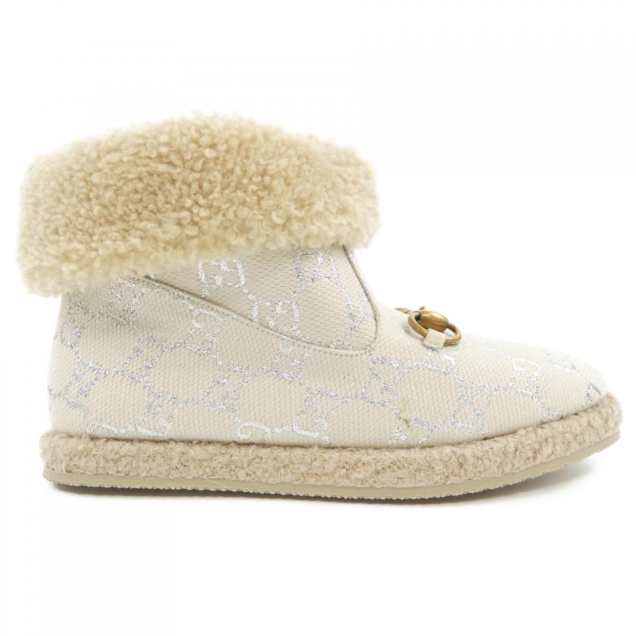 グッチ シアリング ブーツ