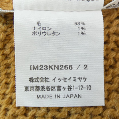イッセイミヤケ ニット