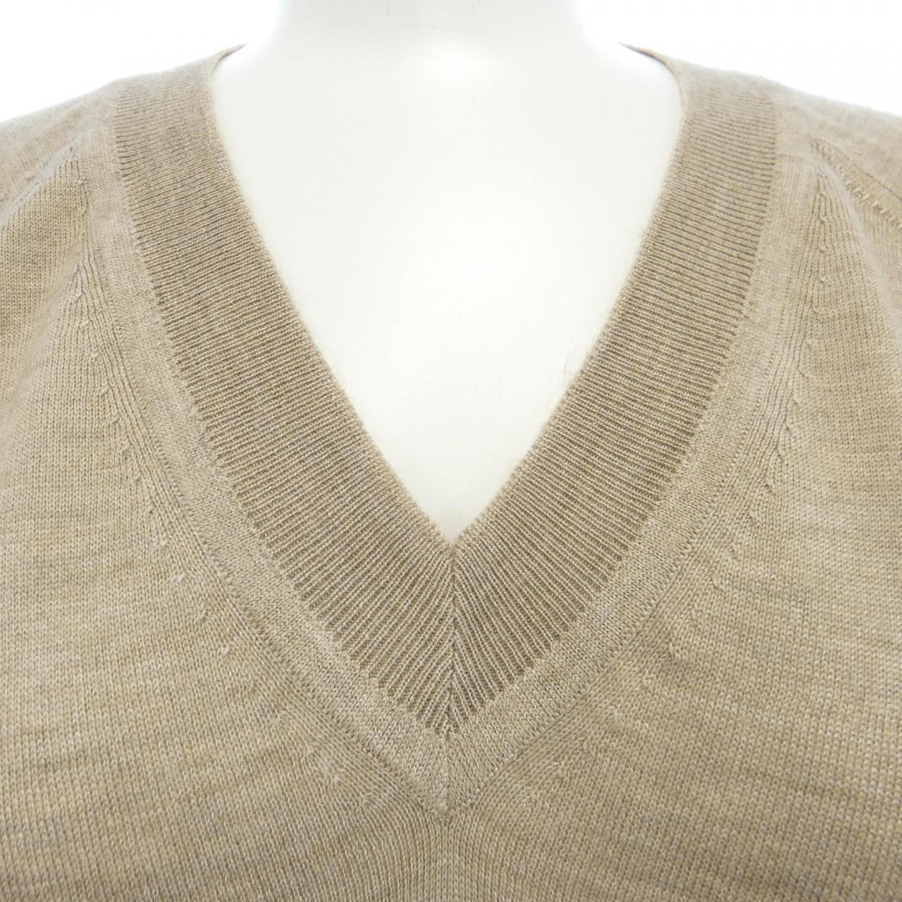 エルメス シルクカシミヤニット34