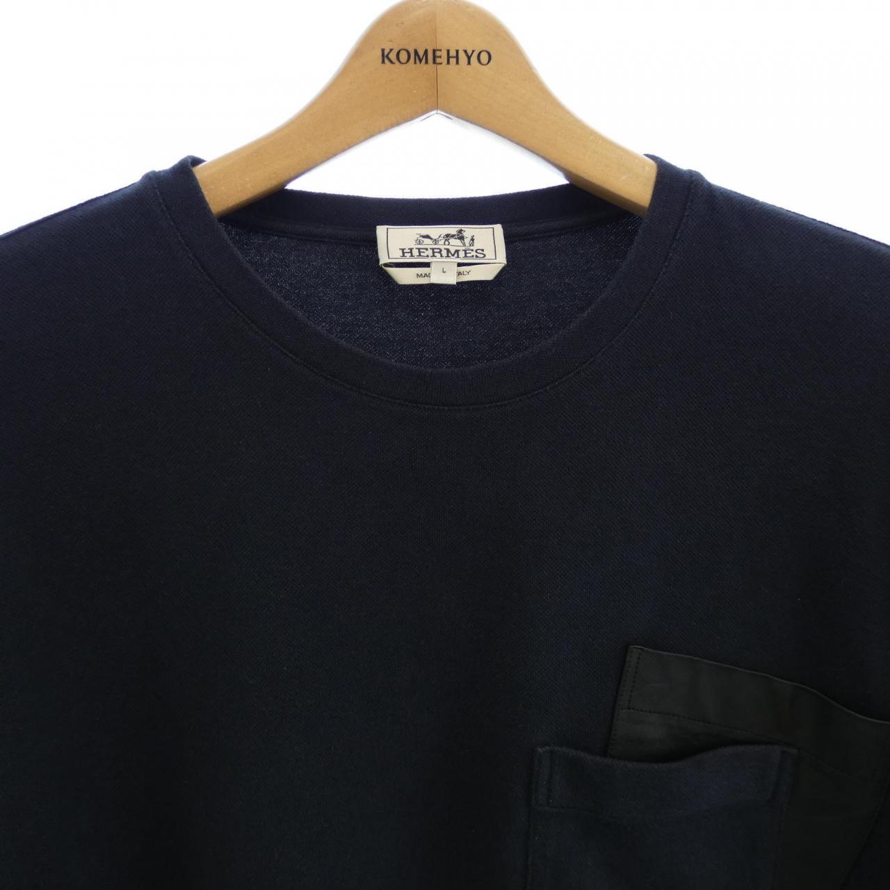 エルメス Tシャツ カシミヤ混 Tシャツ