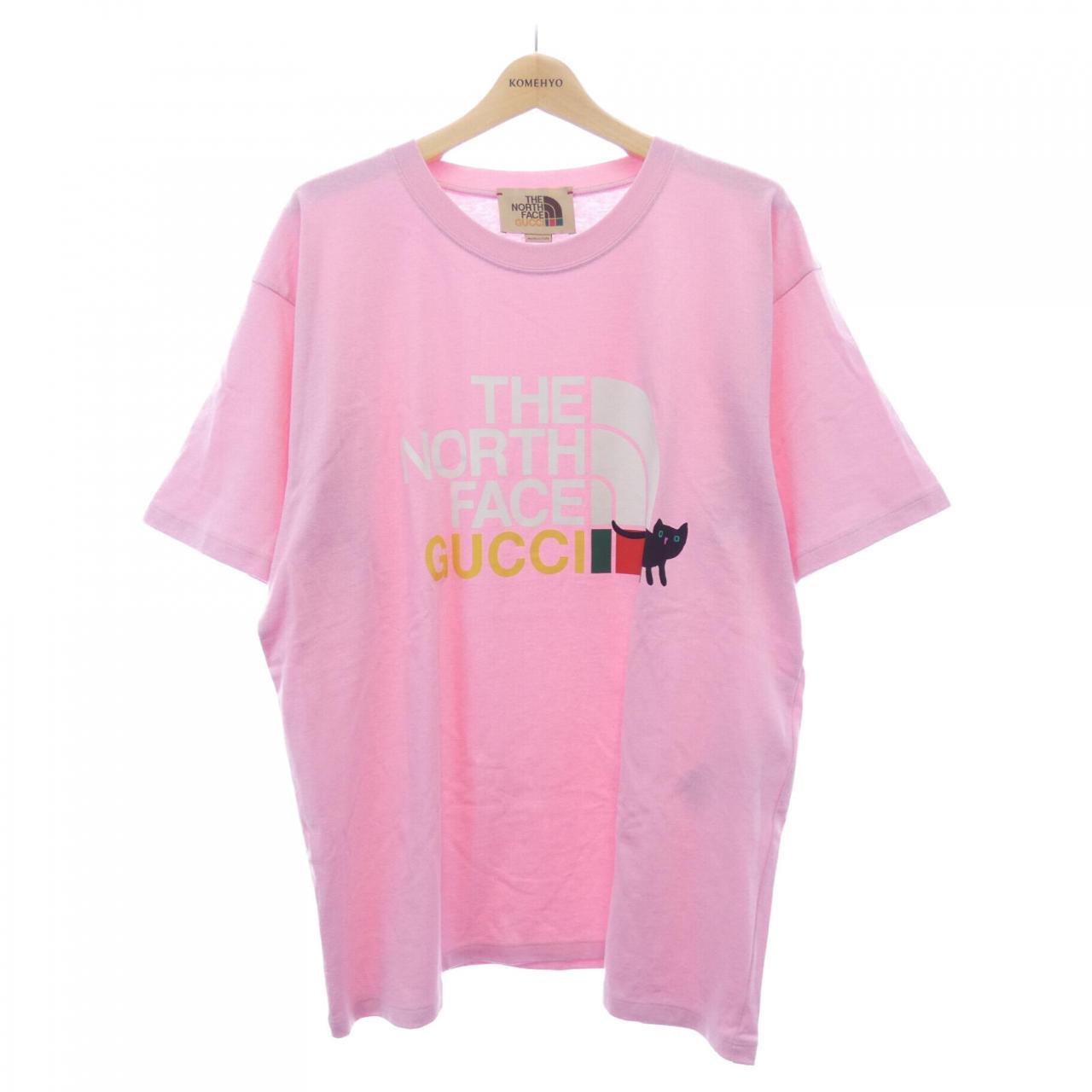 グッチザノースフェイス Tシャツ