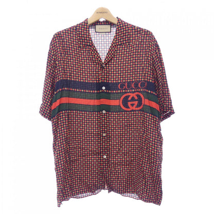 グッチ S/Sシャツ シルクシャツ