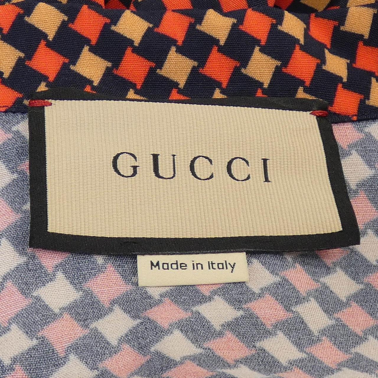 グッチ S/Sシャツ シルクシャツ