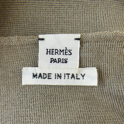 エルメス 3H2515D6 シルクカシミヤワンピース 36