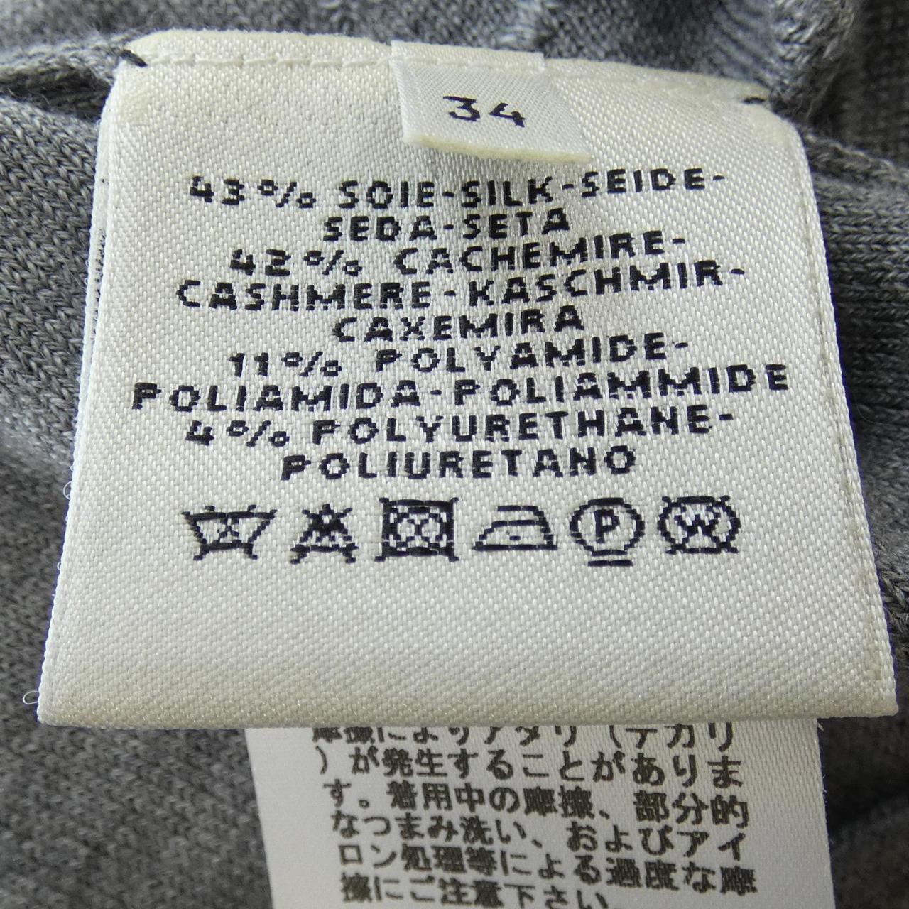 エルメス カシミヤ混 ワンピース34