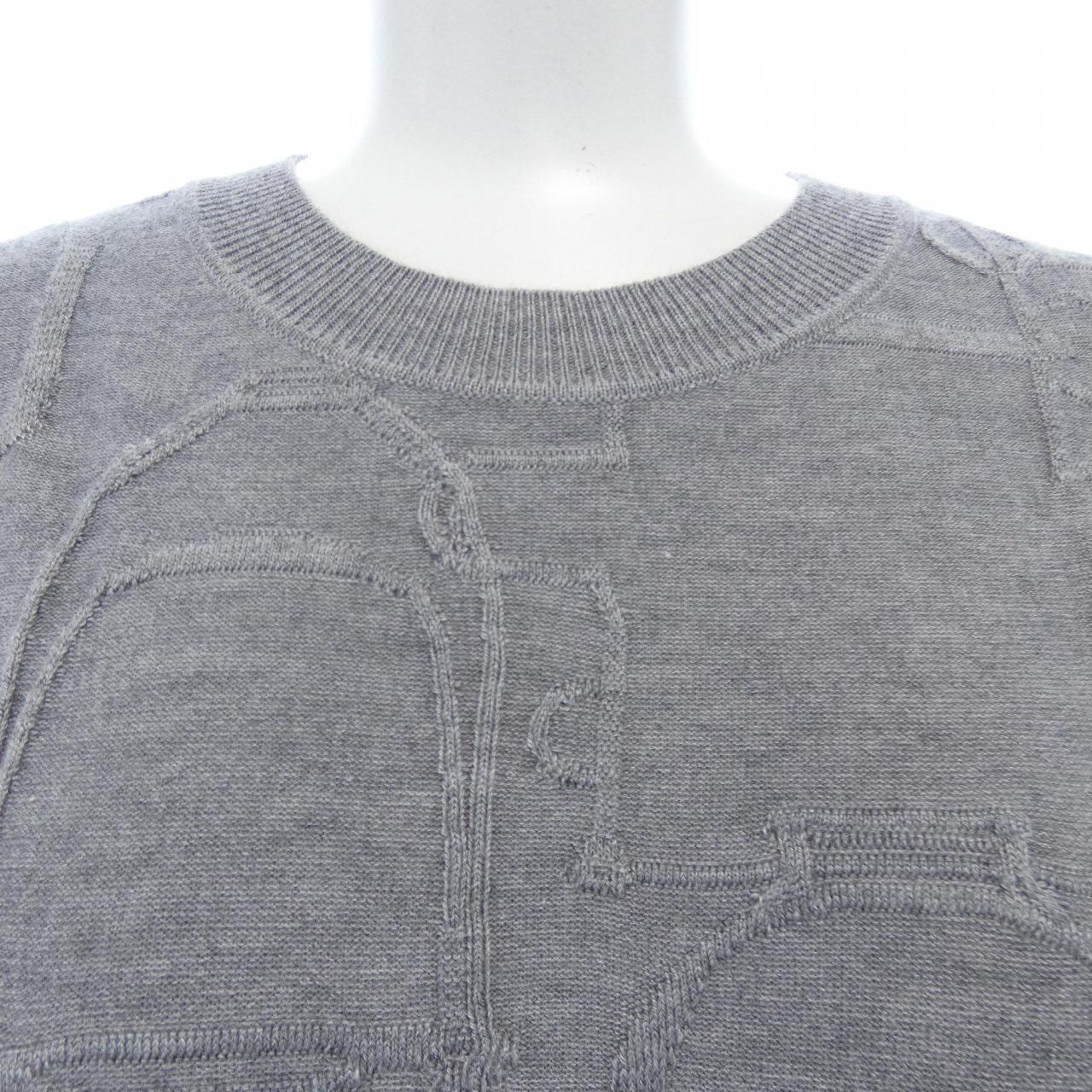 エルメス カシミヤ混 ワンピース34