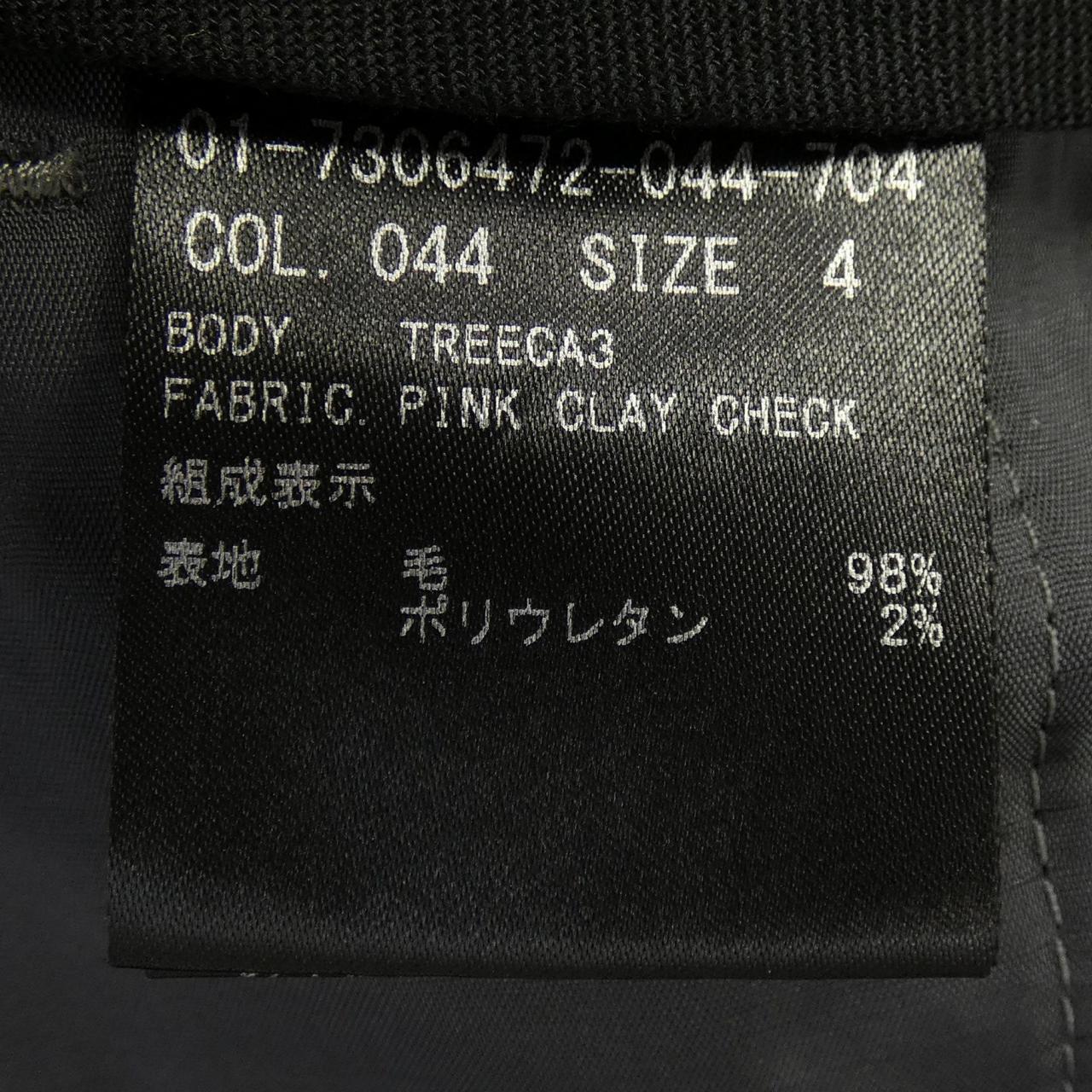 セオリー チェックパンツ