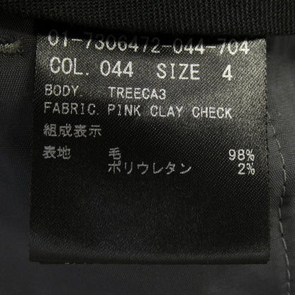 セオリー チェックパンツ