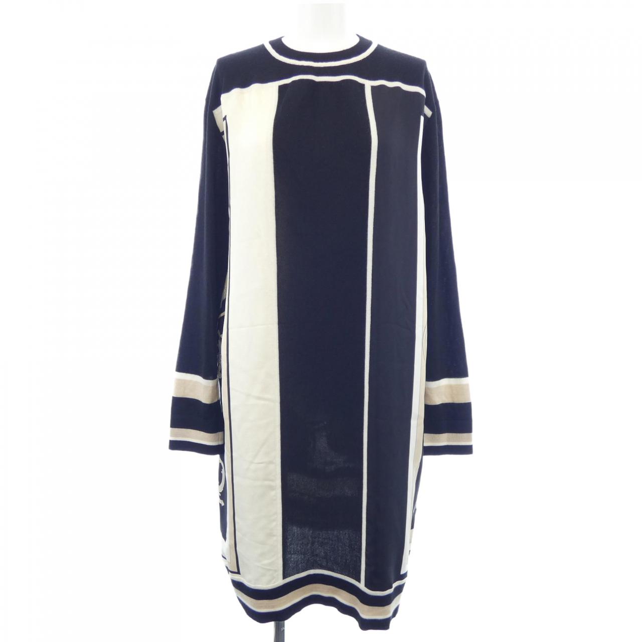 エルメス ツイルレーヌ シルクカシミヤワンピース