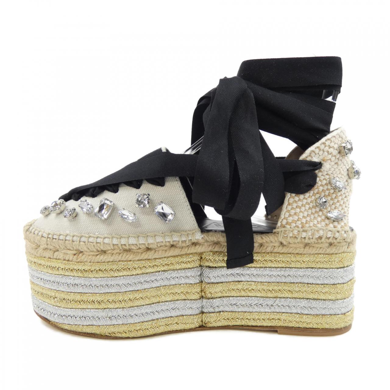 ロエベ WEDGE ESPADRILLE サンダル