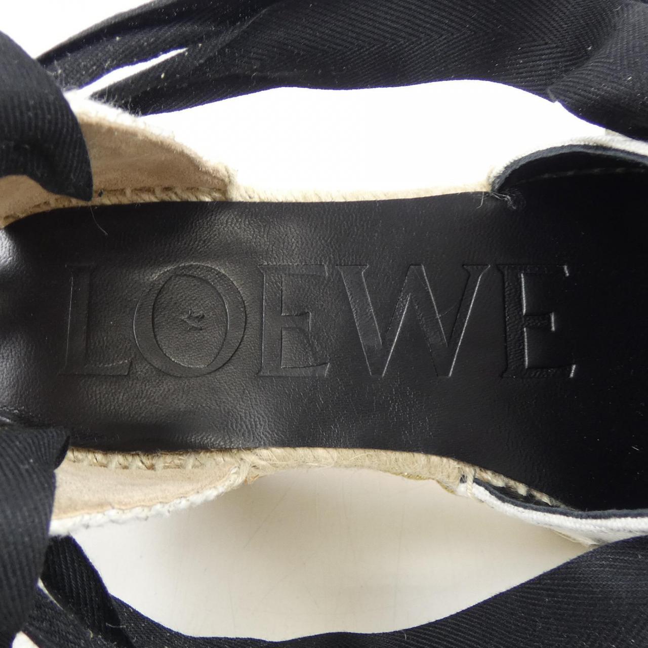ロエベ WEDGE ESPADRILLE サンダル