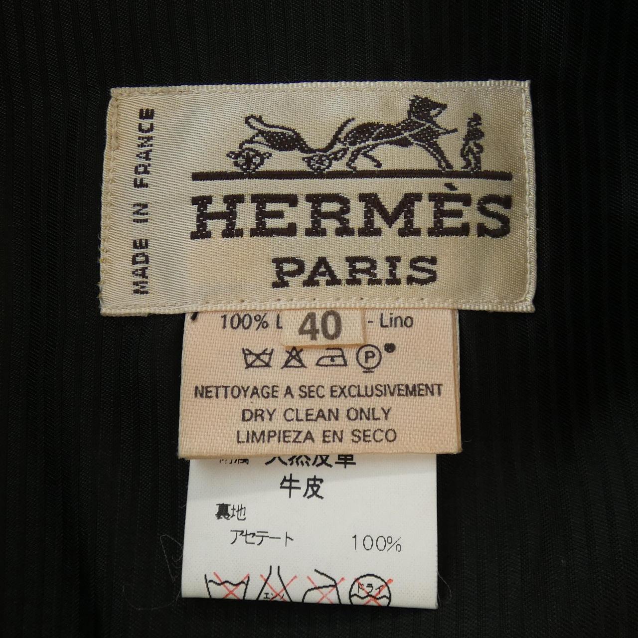 エルメス リネン ジャケット