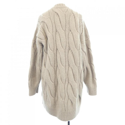 セリーヌ ロングカシミヤ混カーディガン