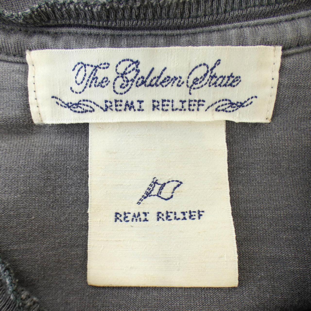 レミレリーフ コットンTシャツ