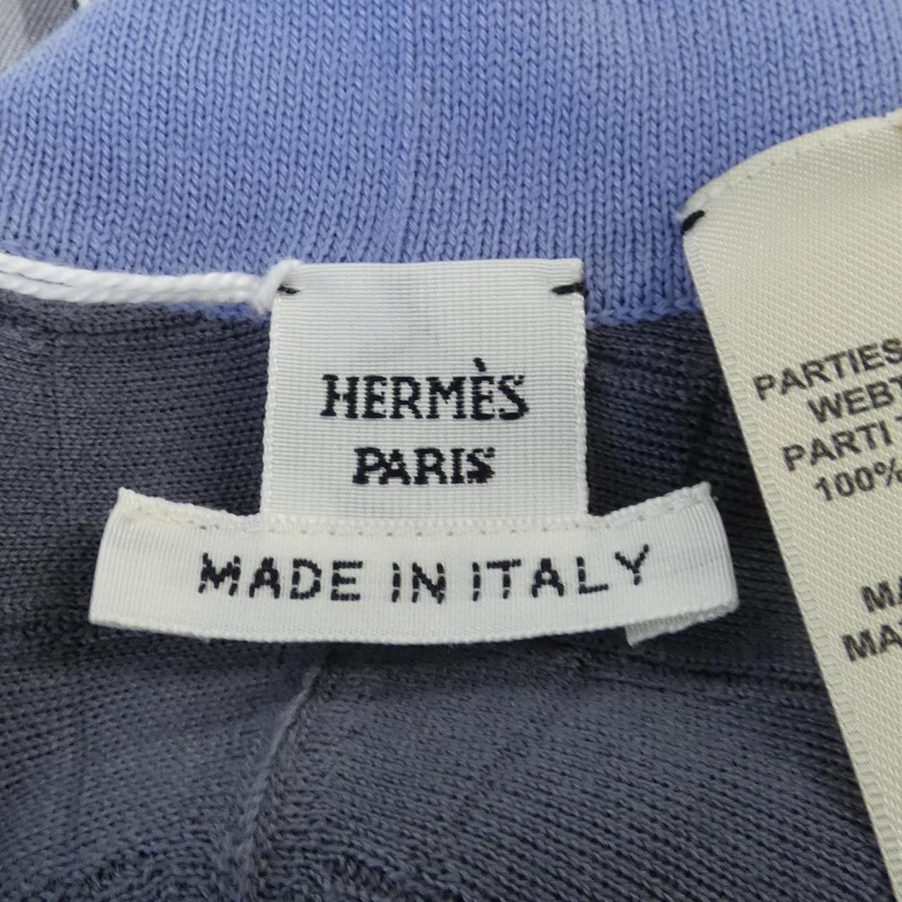 エルメス ツイルレーヌロングカーディガン