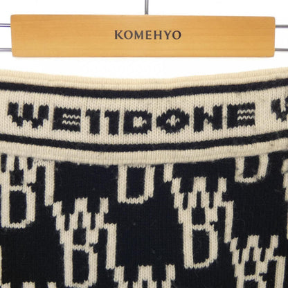 We11Done カシミア ブレンド スカート