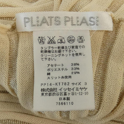 プリーツプリーズ ニット