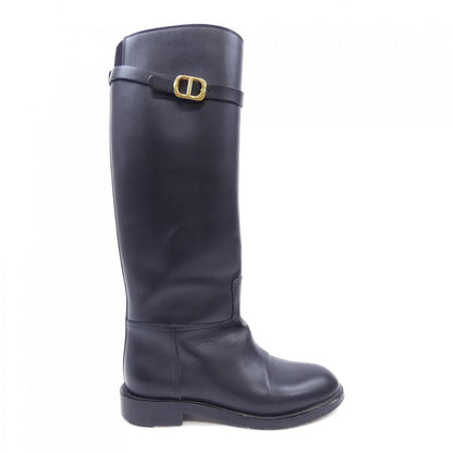 クリスチャンディオール DIOR EMPREINTE カーフレザーロングブーツ