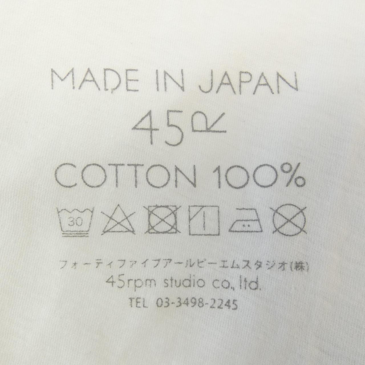 フォーティーファイブアールピーエム Tシャツ