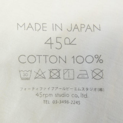 フォーティーファイブアールピーエム Tシャツ