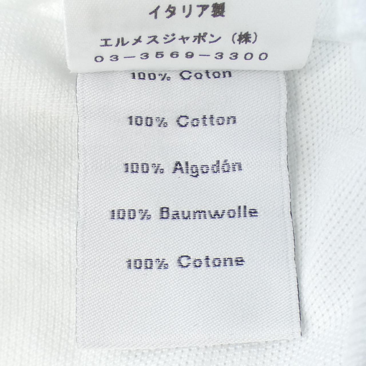 エルメス Tシャツ コットン Tシャツ M