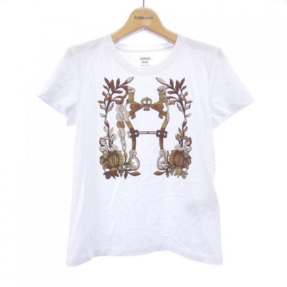 エルメス カルトゥッシュ コットンTシャツ