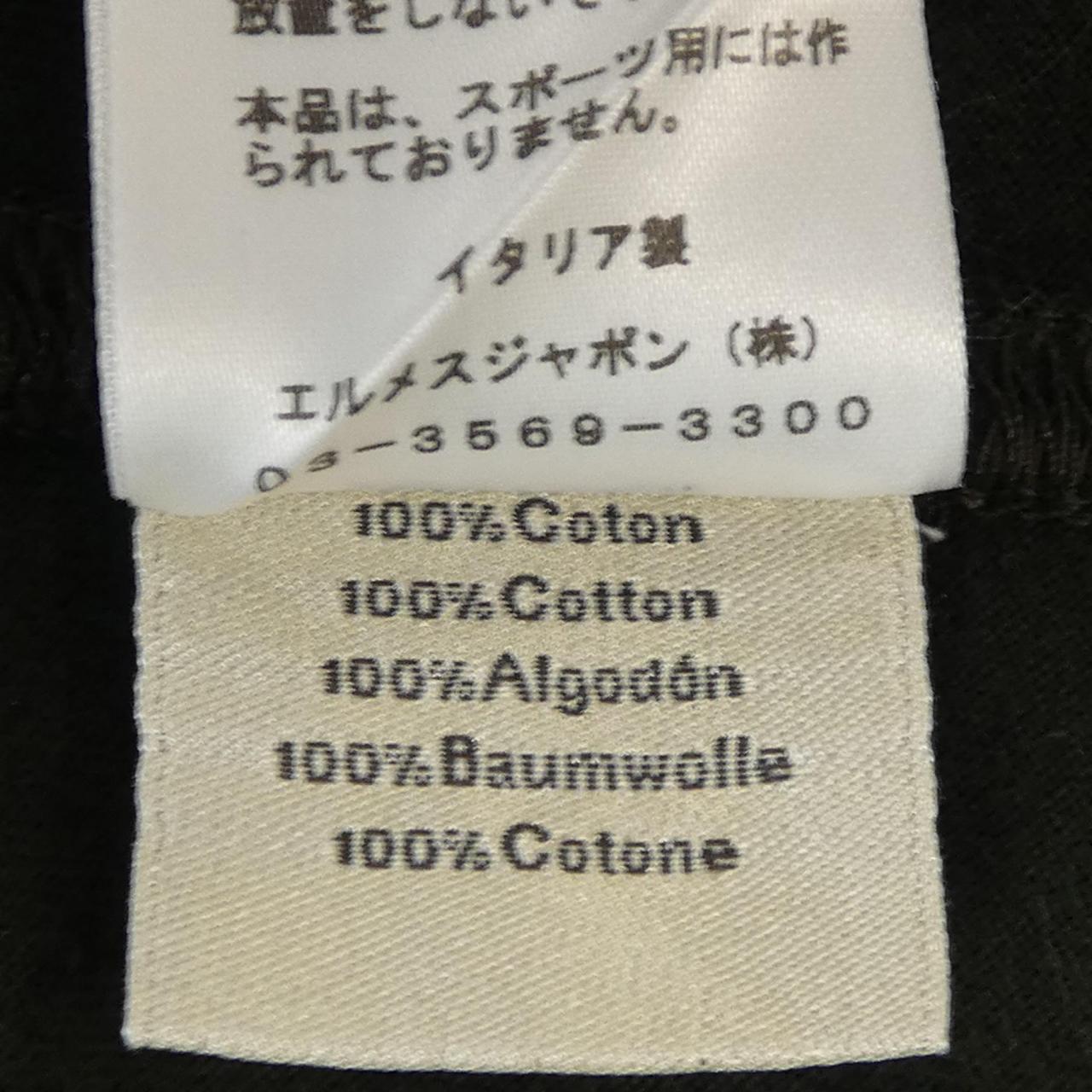 エルメス Tシャツ コットン Tシャツ