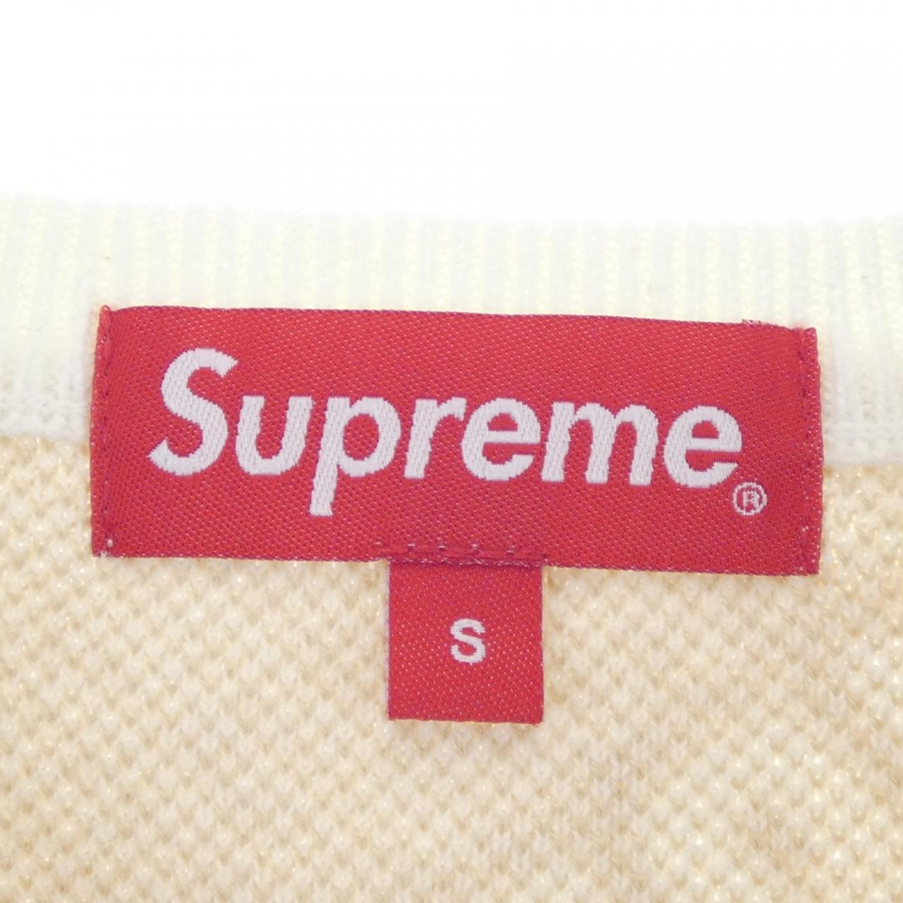 Supreme ストライプ セーター ベスト
